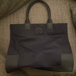 Tory Burch Ella Tote Navy NWT